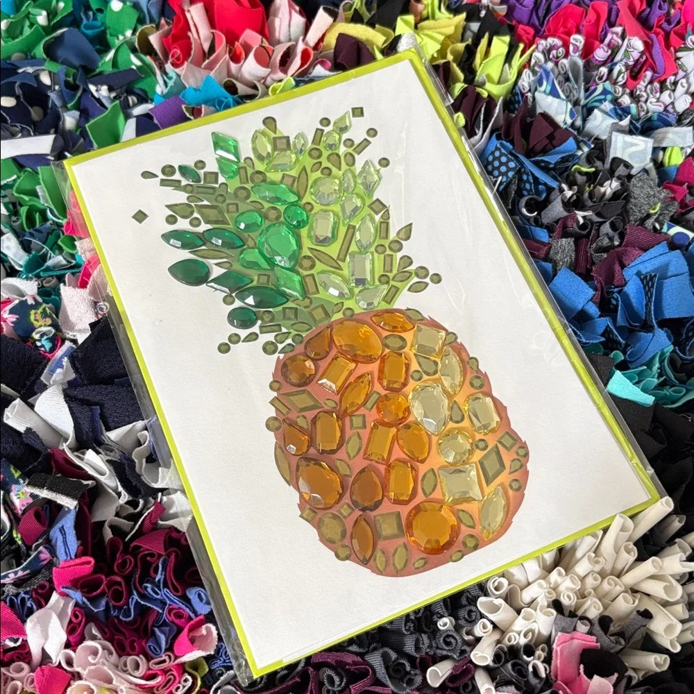 🆕Papyrus Bejeweled Pineapple “Thank You” Card